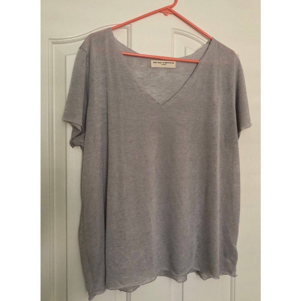Urban Outfitters Project Social T Textured V Neck